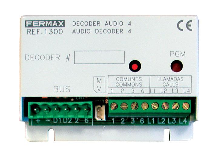 FERMAX 1300 MINIDECODER 4+N/MDS - Profermax