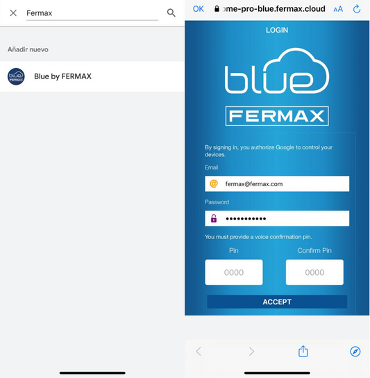 Integración de DuoxMe con Google Home (Google Assistant)