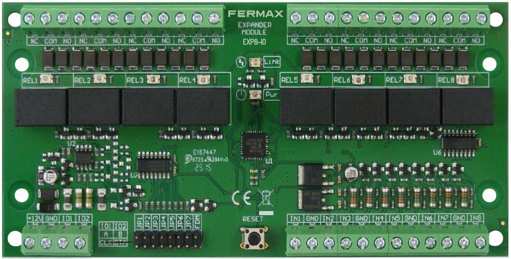FERMAX 5201 EXPANSOR AC-MAX 8 E/S EXP8-IO - Profermax