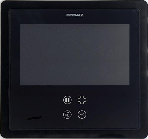 FERMAX 6560 MARCO EMBELLECEDOR SMILE 7" NEGRO - Profermax