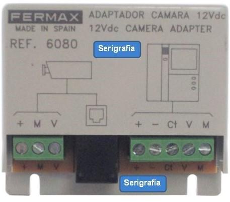 FERMAX 6080 ADAPTADOR CAMARA 18Vdc/12Vdc - Profermax