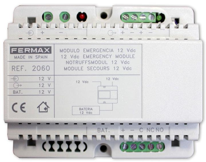 FERMAX 2060 MODULO BATERIA EMERGENCIA 12VDC - Profermax