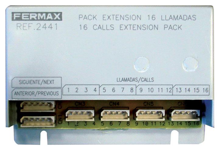 FERMAX 2441 MODULO EXTENSION 16 LLAMADAS - Profermax