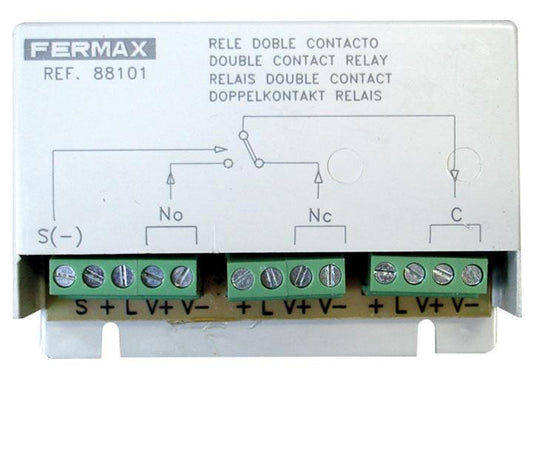 FERMAX 88101 RELE DOBLE CONTACTO - Profermax